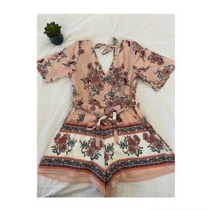 Trixxi Floral Romper